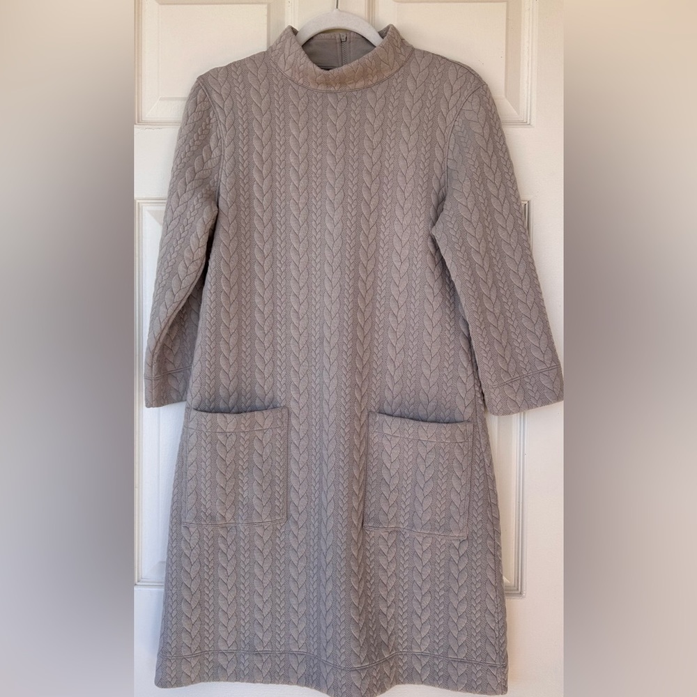 Peach‎ Brand A-Line Braided Knit Shift Size Small